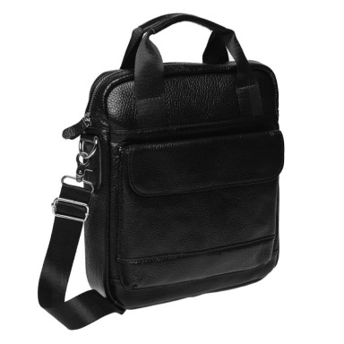 Men's leather bag Keizer K18860-black
