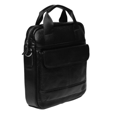 Men's leather bag Keizer K18860-black