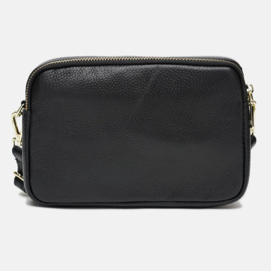 Women's leather bag Borsa Leather K11906-black