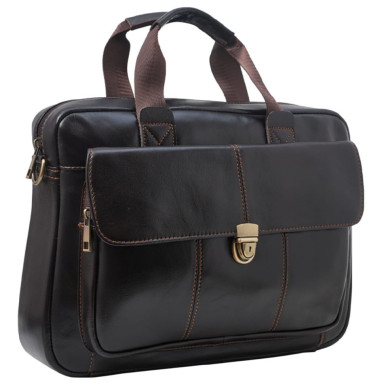 М'який портфель шкіряний BUFFALO BAGS M315C коричневий