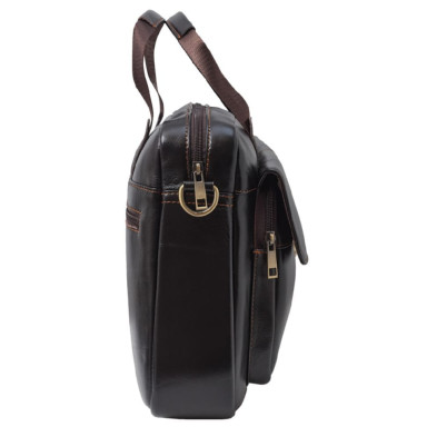 М'який портфель шкіряний BUFFALO BAGS M315C коричневий