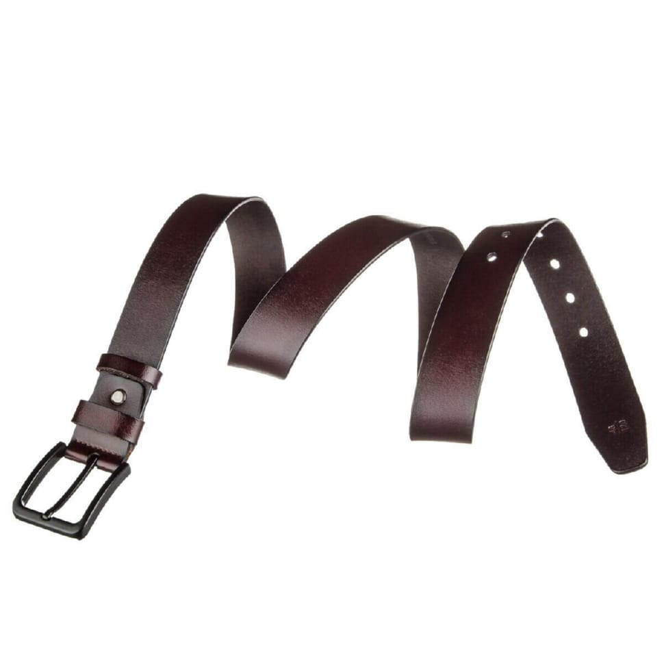 Чоловічий шкіряний ремінь Vintage 20221 Коричневий