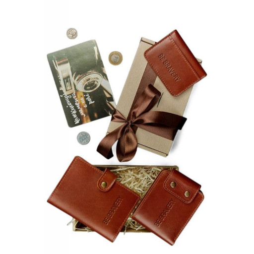 Чоловік подарунковий набір шкіряних аксесуарів Чикаго