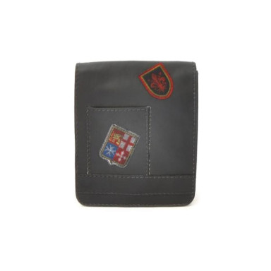 Pratesi BNE182/18 - Messanger Mini Bag in cow leather Bruce Black