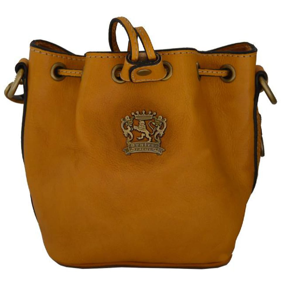 Pratesi BSE501/15 - Sorano Невеликий Woman Bag in cow leather Sorano Mustard