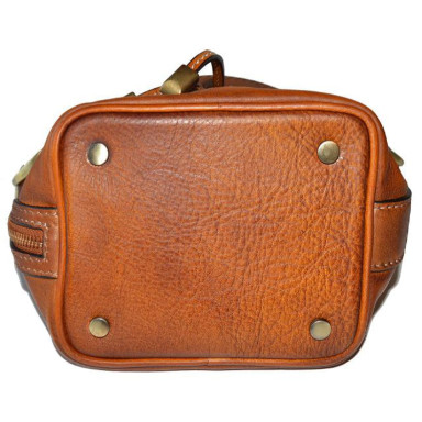 Pratesi BSE501/15 - Sorano Невеликий Woman Bag in cow leather Sorano Mustard