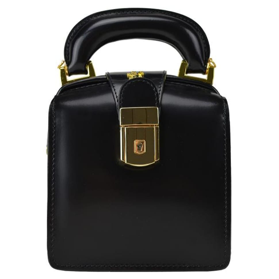 Pratesi RNE120/L - Brunelleschi R120/L Handbag in cow leather Brunelleschi R120/L Black