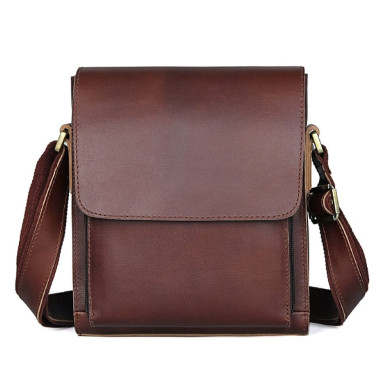 JD7055X John McDee Genuine Leather Shoulder Bag