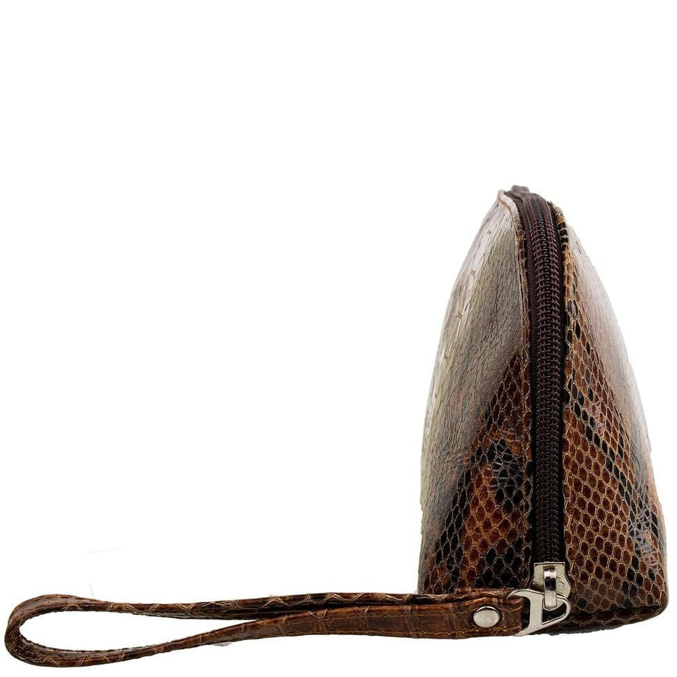 Кошелек женский кожаный Desisan 731-738 рыжая змея