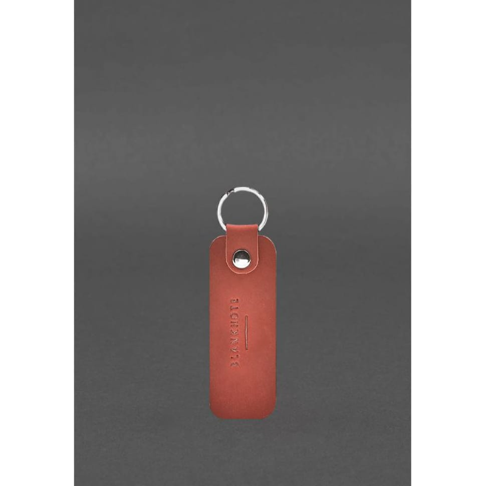 Шкіряний брелок для Toyota Toyota кораловий Crazy Horse