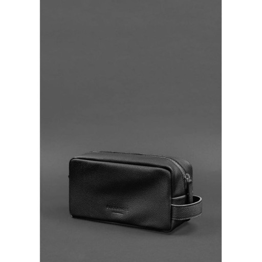 Шкіряна косметичка-несесер 6.0 чорний флотар
