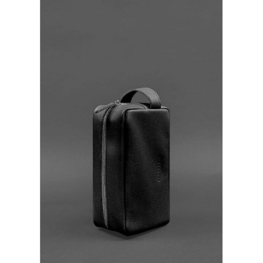 Шкіряна косметичка-несесер 6.0 чорний флотар