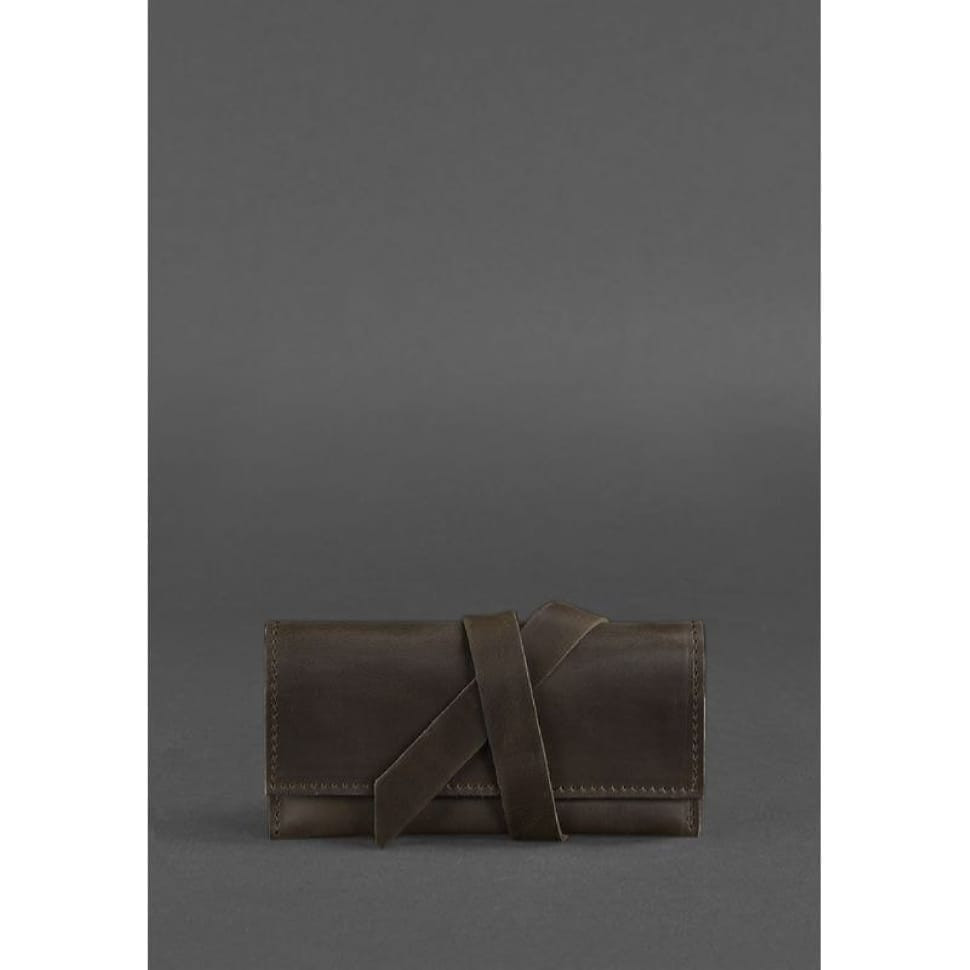 Шкіряний кисет для тютюну 1.0 темно-коричневий