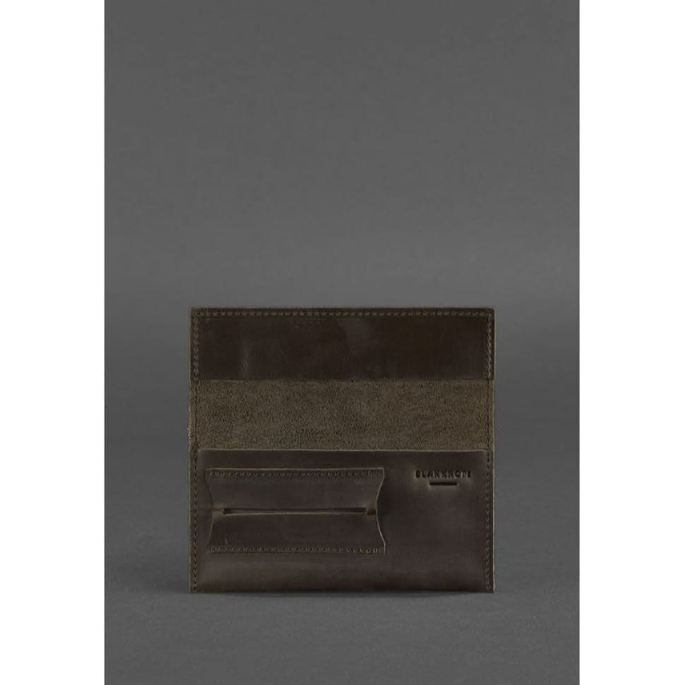 Шкіряний кисет для тютюну 1.0 темно-коричневий