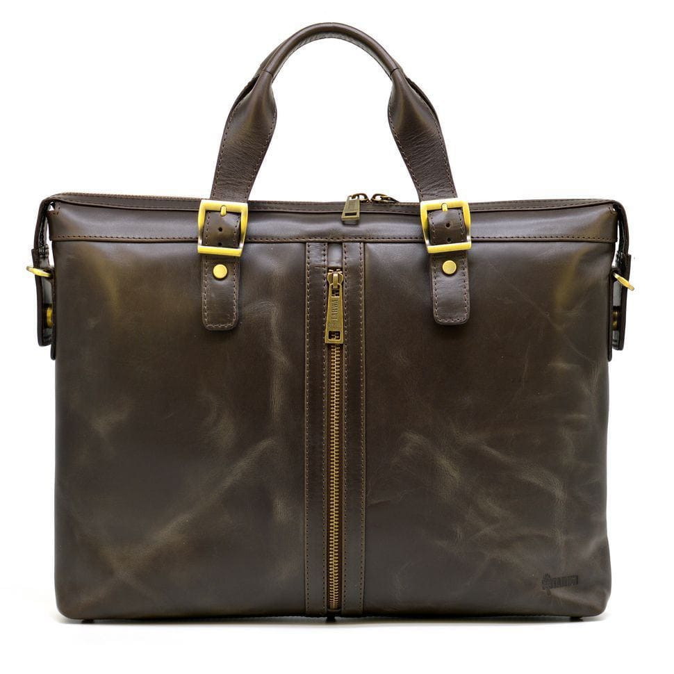 Сумка для ноутбука з натуральної шкіри GC-0041-4lx бренд TARWA