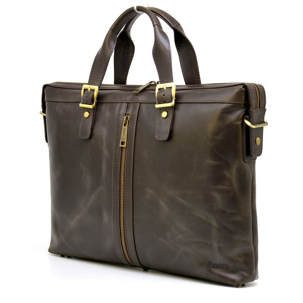 Сумка для ноутбука з натуральної шкіри GC-0041-4lx бренд TARWA