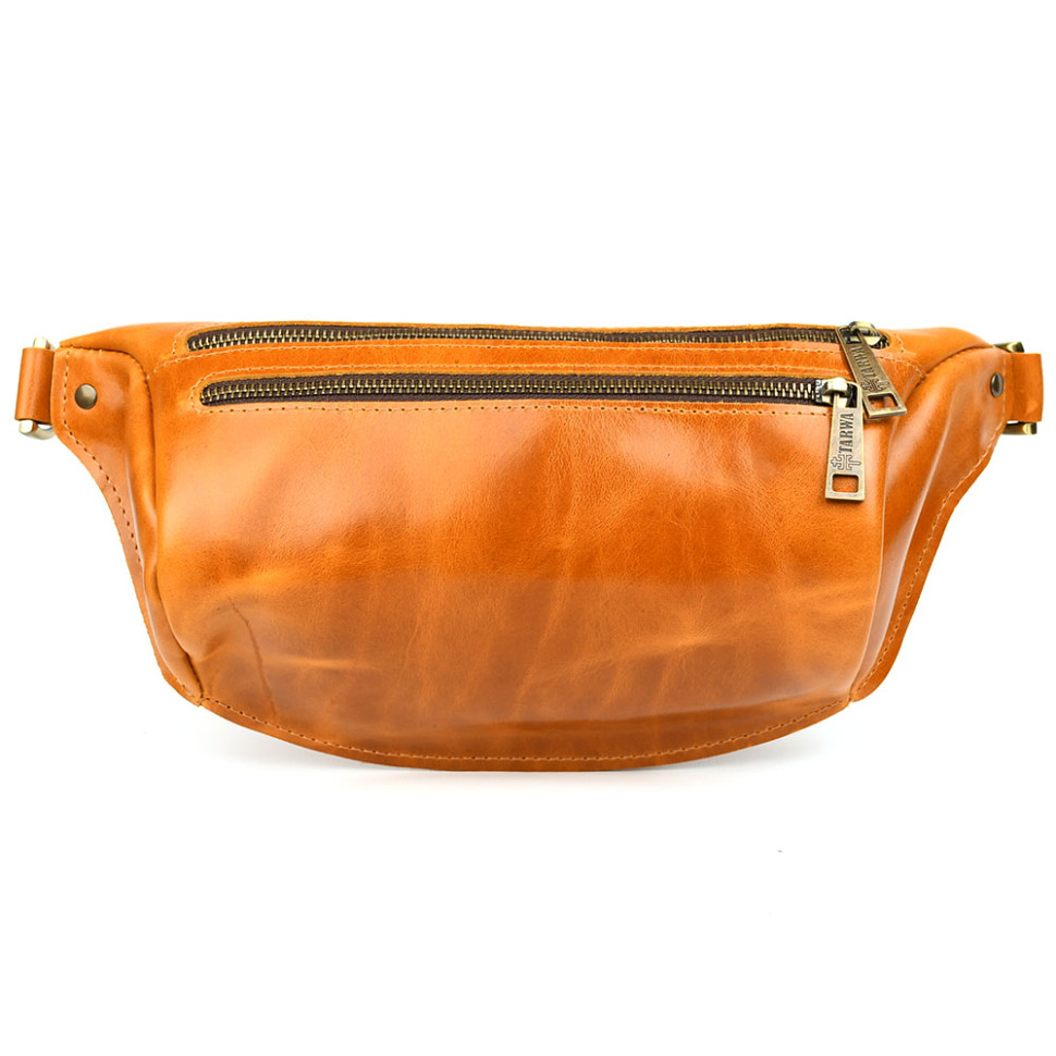 Сумка бананка в розмірі L TARWA GY-3106-3lx 3 відділення руда