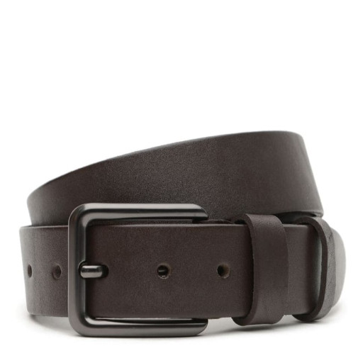 Шкіряний чоловічий ремінь V1115GX05-brown