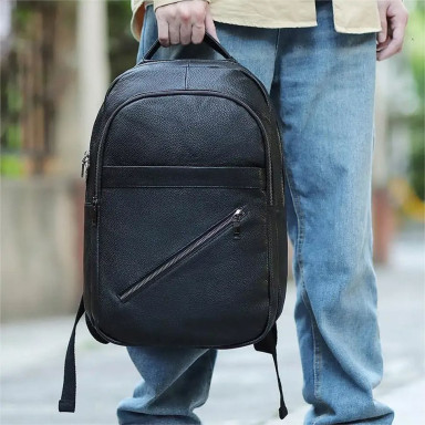 Mens leather urban backpack Bexhill bx0335