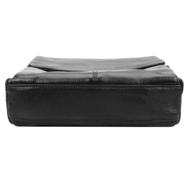 Мужская кожаная сумка Borsa Leather 1t8871-black