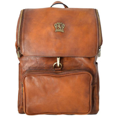 Pratesi BMA209 - RunningMan Firenze B209 backpack in cow leather RunningMan Firenze B209 Brown