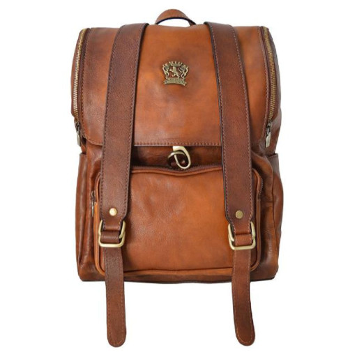 Pratesi BMA209 - RunningMan Firenze B209 backpack in cow leather RunningMan Firenze B209 Brown