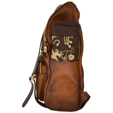 Pratesi BMA209 - RunningMan Firenze B209 backpack in cow leather RunningMan Firenze B209 Brown