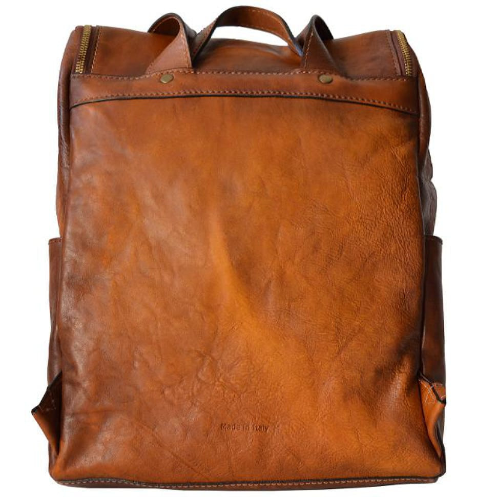 Pratesi BMA209 - RunningMan Firenze B209 backpack in cow leather RunningMan Firenze B209 Brown