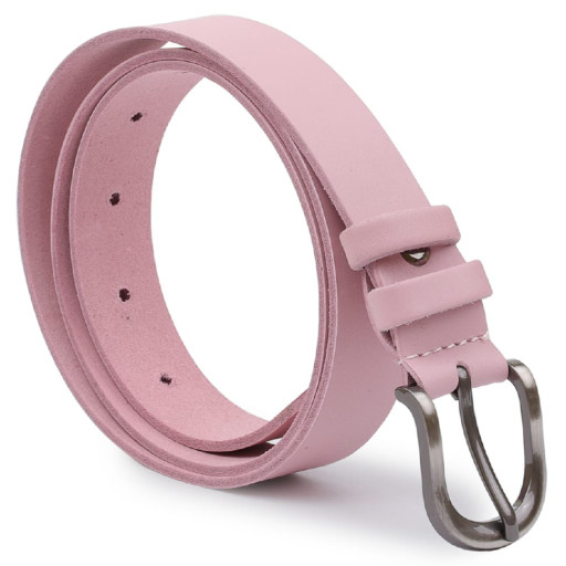 Сучасний жіночий ремінь Vintage 20787 Рожевий