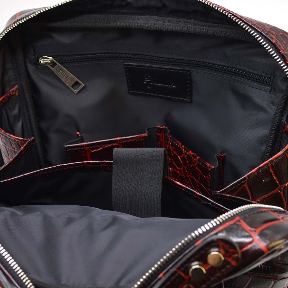 Шкіряний рюкзак для ноутбука під рептилію REP1-1239-4lx TARWA