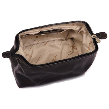 Stylish men's travel bag, brown, Firenze small 0911