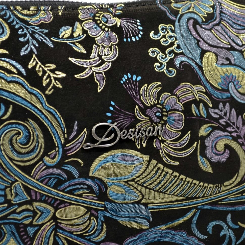 Сумка жіноча шкіряна Desisan 1515-686 квіточки