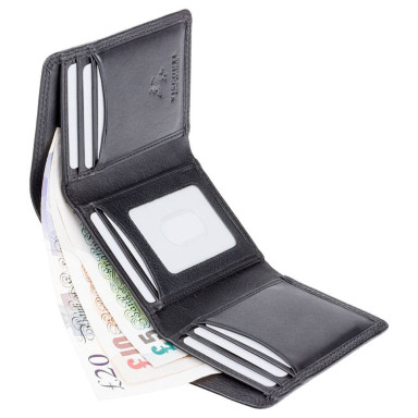 Гаманець чоловічий Visconti HT18 Compton c RFID (Black)