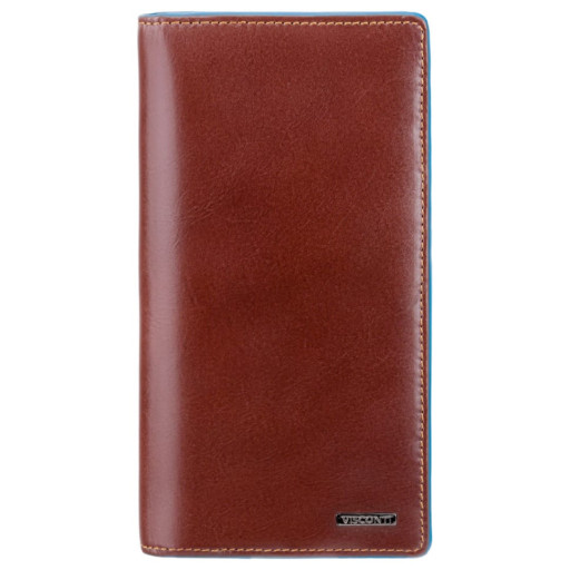 Гаманець чоловічий Visconti ALP88 Jean-Paul с RFID (Italian Brown)