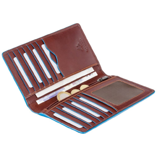 Гаманець чоловічий Visconti ALP88 Jean-Paul с RFID (Italian Brown)