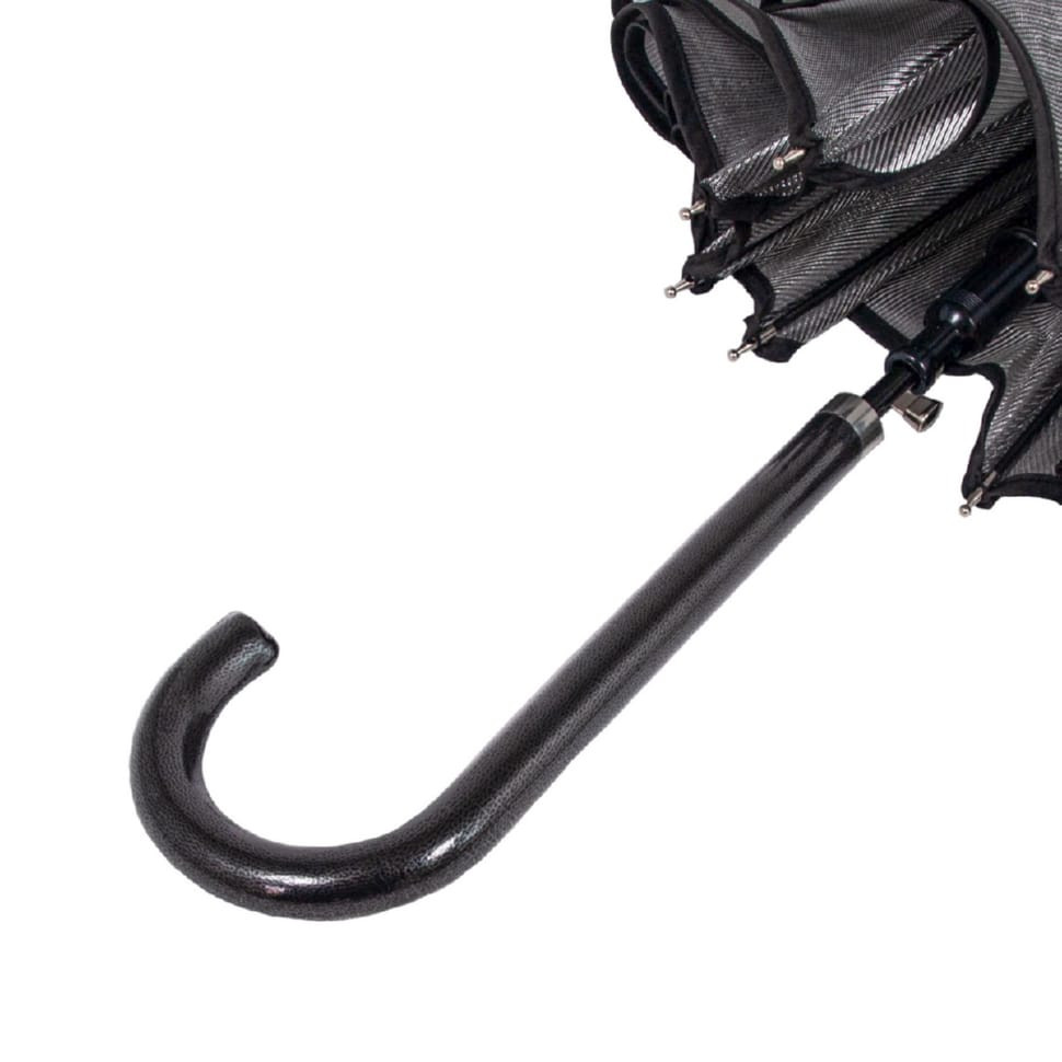 Парасолька-тростина жіноча Fulton L903 Kew-2 Silver Iridescent (Серебро)