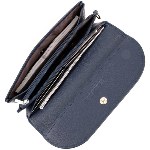 Відмінний жіночий гаманець з монетницею на блискавці з натуральної шкіри Tony Bellucci 21967