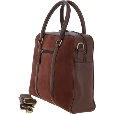 Mens bag Ashwood Winston Tan (Red)