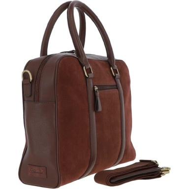 Mens bag Ashwood Winston Tan (Red)