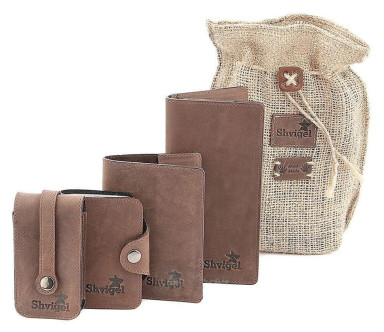 Original set of leather accessories SHVIGEL 10074
