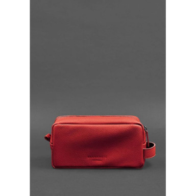 Leather cosmetic bag 6.0 red floatar