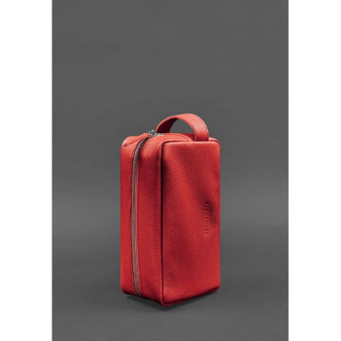 Leather cosmetic bag 6.0 red floatar