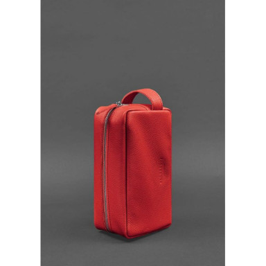 Leather cosmetic bag 6.0 red floatar