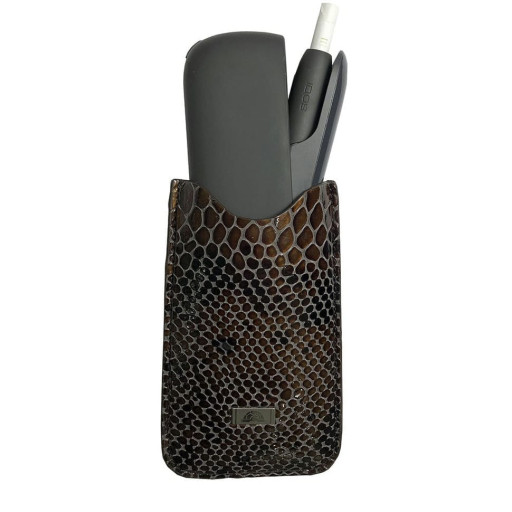 Чохол для IQOS шкіряний Fashion 2961 moro коричневий