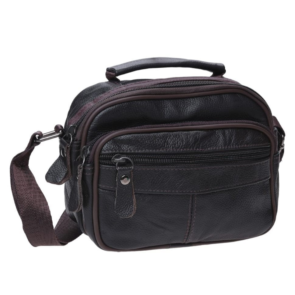 Чоловіча шкіряна сумка Keizer K101a-brown