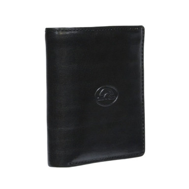 Leather wallet Italico 1153 nero black
