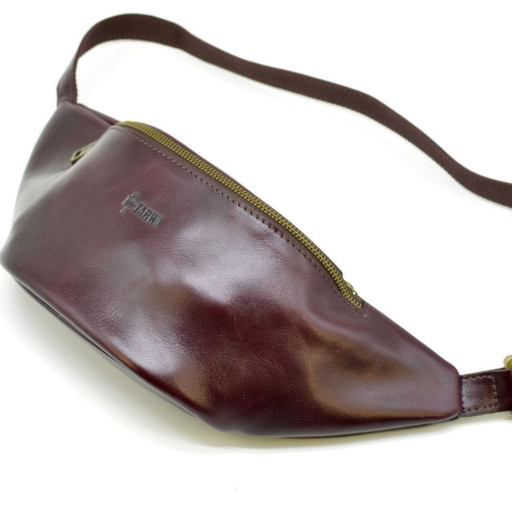 Жіноча напоясний сумка з натуральної шкіри GM-3036-4lx бренду TARWA марсала