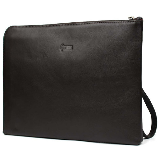 Шкіряна папка A4 з петлею на руку TARWA GC-2559-4lx коричнева