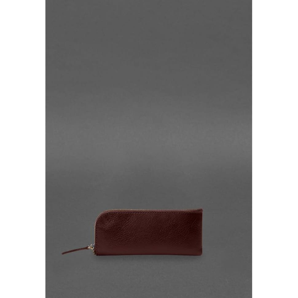 Шкіряна кишенькова ключниця 5.0 Бордова