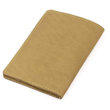 Leather cover for officer's ID card Limary Lim-3992RH khaki